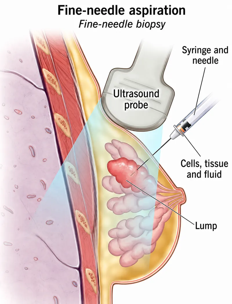 Ultrasound-guided fine-needle aspiration
