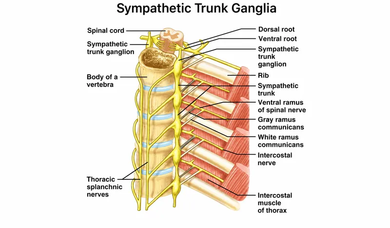 Sympathetic Ganglia and Rami Communicantes