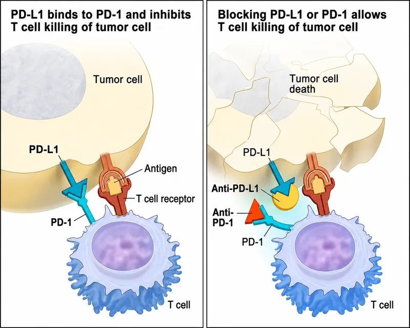PD-1/PD-L1 pathway and immune checkpoint inhibition