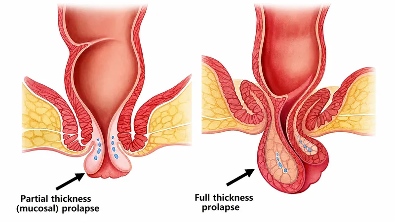 Mucosal vs Full-Thickness Rectal Prolapse
