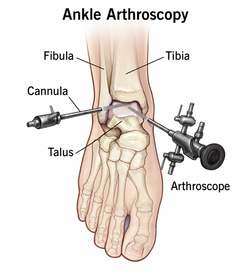 Ankle Arthroscopy Procedure