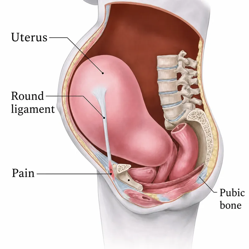 Round Ligament Pain in Pregnancy