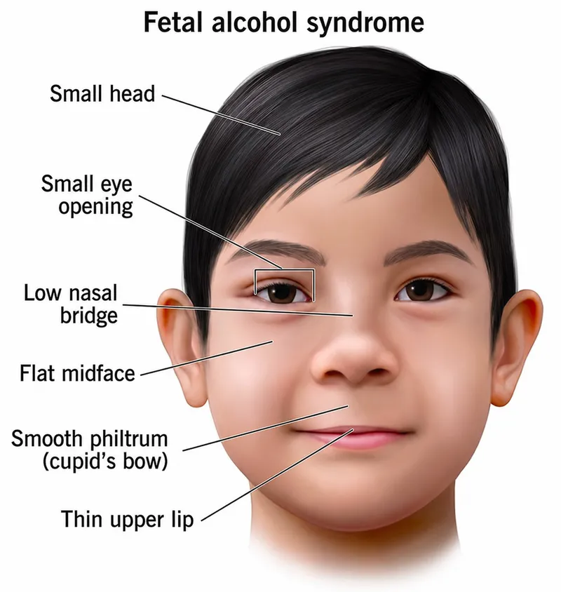 Fetal Alcohol Syndrome Facial Features