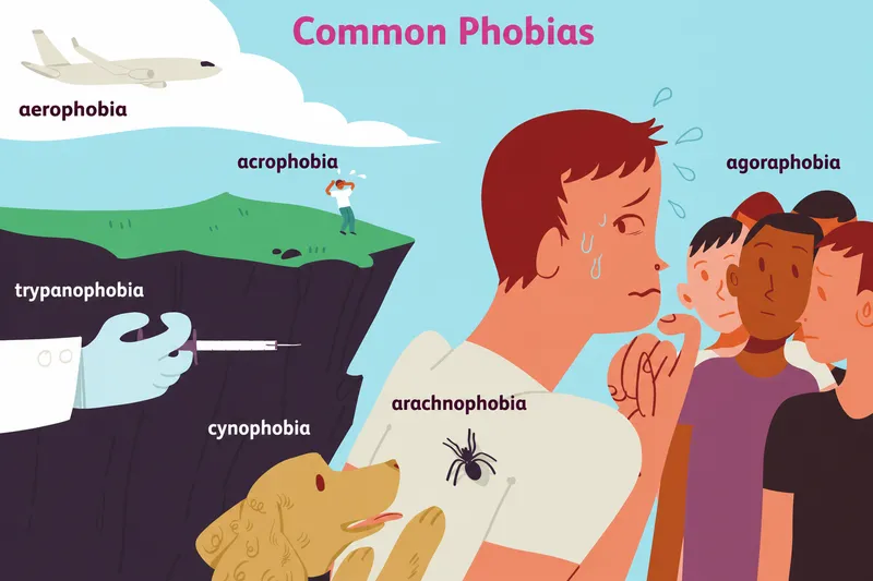 Common Phobias Illustrated