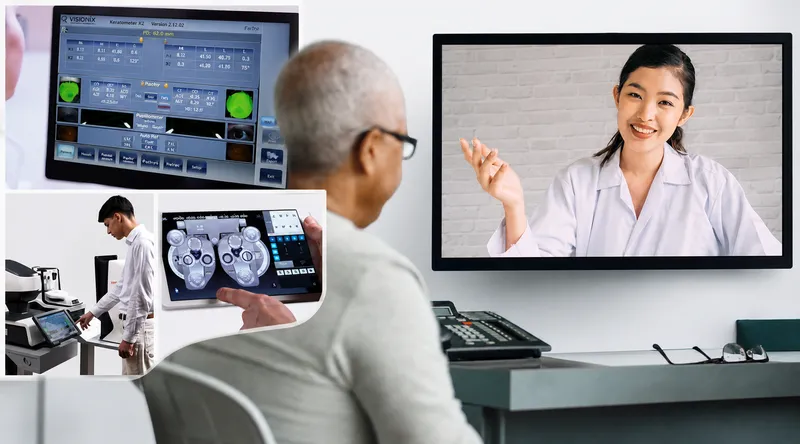 Telemedicine in Ophthalmology Setup