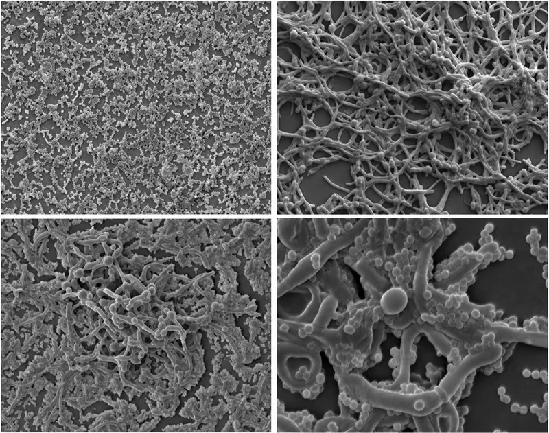 Candida albicans biofilm formation