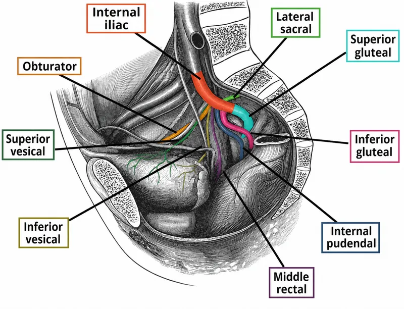 Pelvic Vasculature: Internal Iliac Artery
