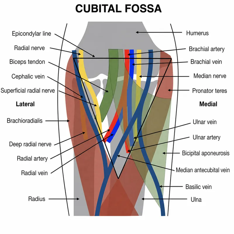Cubital Fossa Anatomy