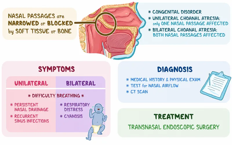 Choanal Atresia: Symptoms, Diagnosis, Treatment