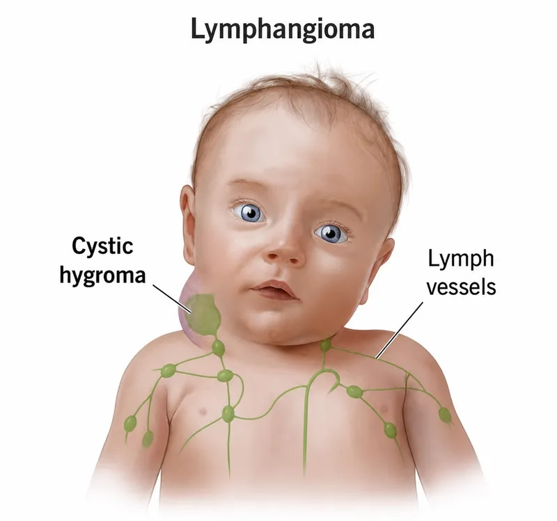 Lymphangioma (Cystic Hygroma) in an infant
