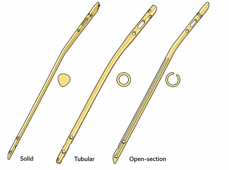 Types of intramedullary nails