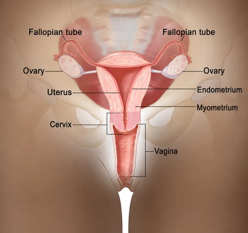 Female Reproductive System Anatomy