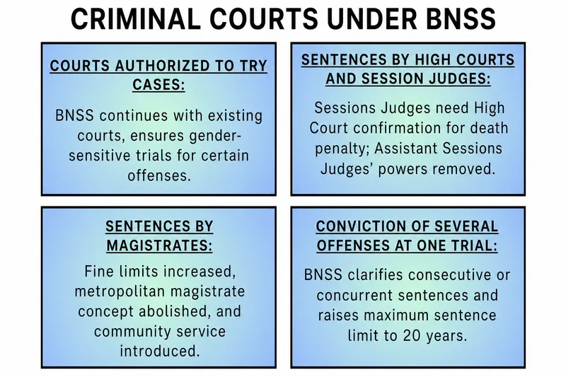 Criminal Courts under BNSS: Key Changes