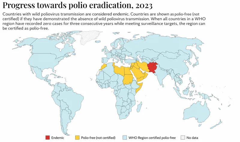 Global Polio Eradication Progress 2023