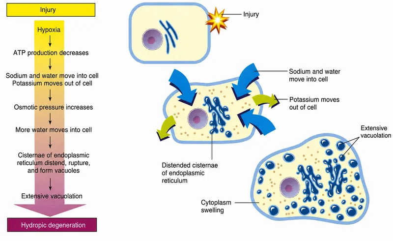 Reversible Cell Injury: ATP Depletion Mechanisms