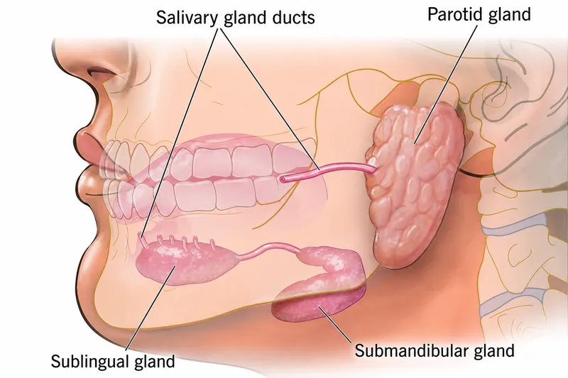 Major Salivary Glands and Ducts