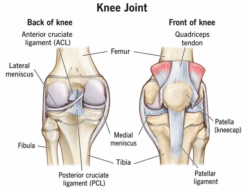 Knee Joint Anatomy: Ligaments, Menisci, and Bones