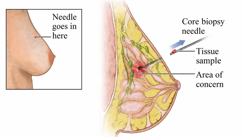 Core Needle Biopsy: Needle Insertion and Tissue Sample