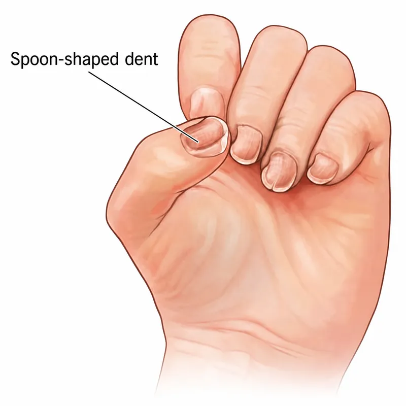 Koilonychia (Spoon Nails)