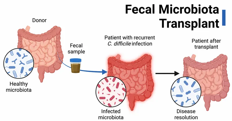 Fecal Microbiota Transplant for C. difficile Infection