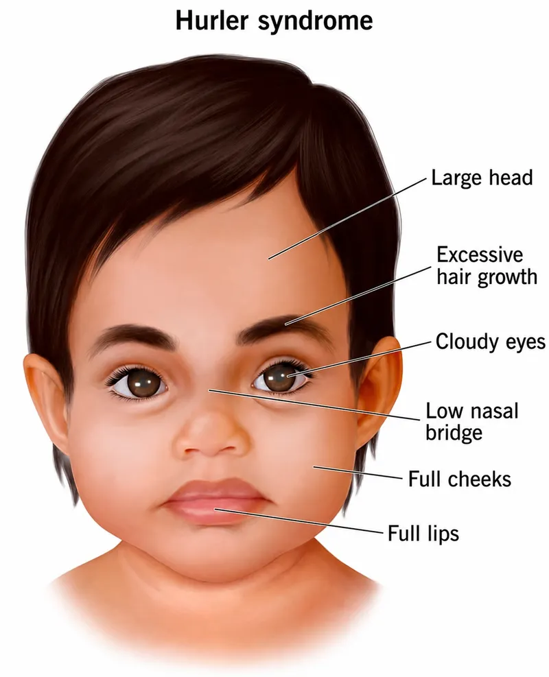 Hurler syndrome facial features