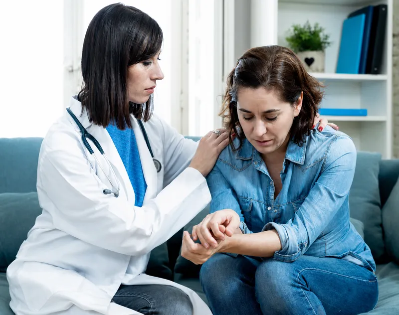 Doctor comforting patient: Empathy in medical ethics