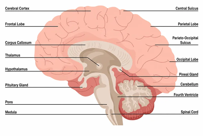 CNS: Brain Divisions and Spinal Cord