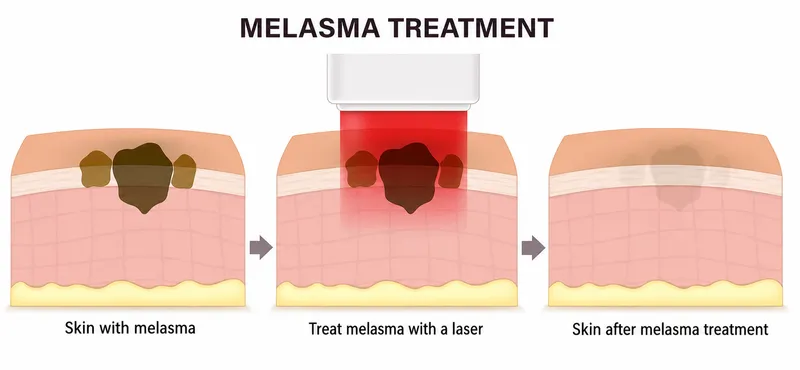 Melasma Before and After Treatment