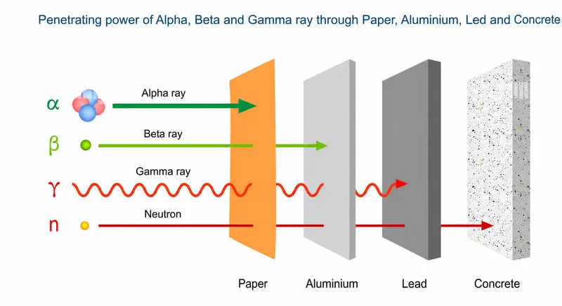 Radiation Penetration: Alpha, Beta, Gamma, Neutron