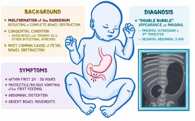 Duodenal Atresia: Background, Symptoms, and Diagnosis