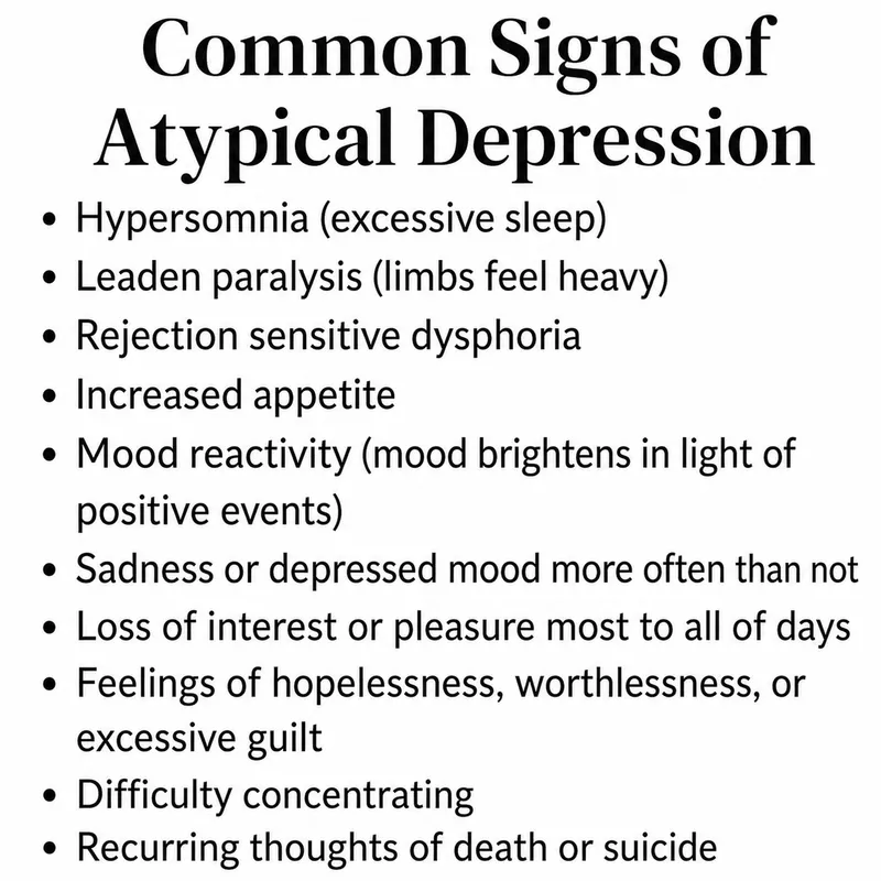 melancholic depression symptoms