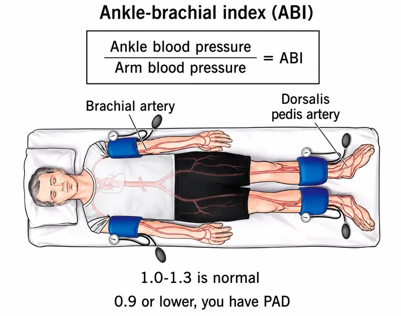 Ankle-Brachial Index (ABI) Measurement and Interpretation