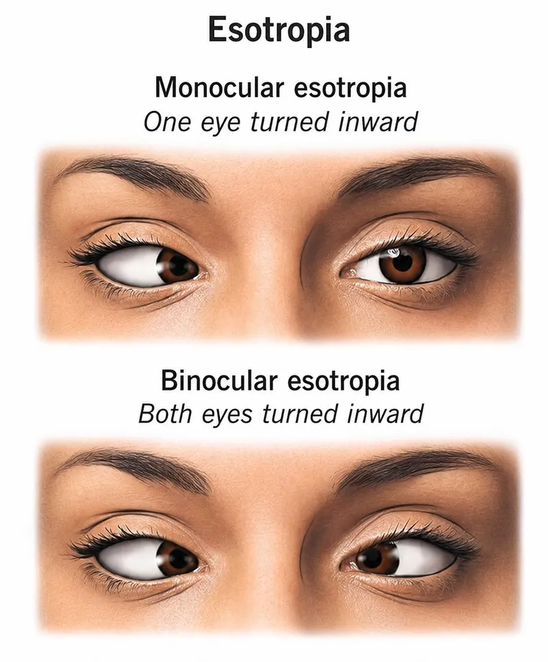 Monocular and Binocular Esotropia