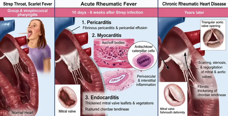 Rheumatic Heart Disease Progression