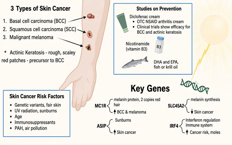 Skin Cancer: Genetics and Risk Factors