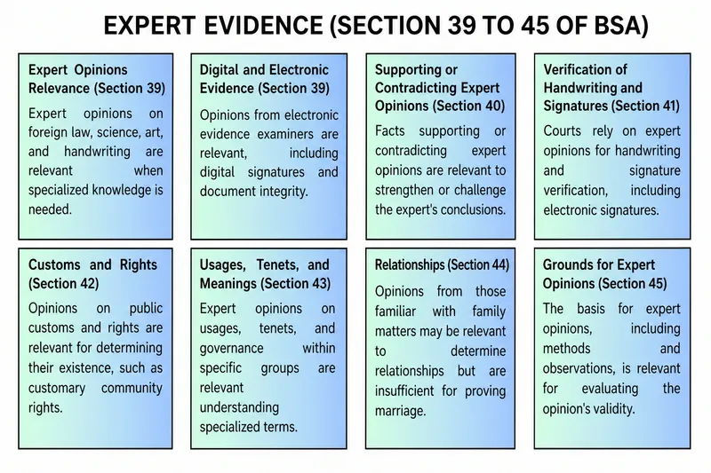 Expert Evidence Sections 39-45 of BSA