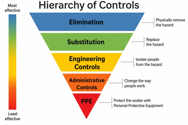 Hierarchy of Controls for Occupational Hazard Prevention