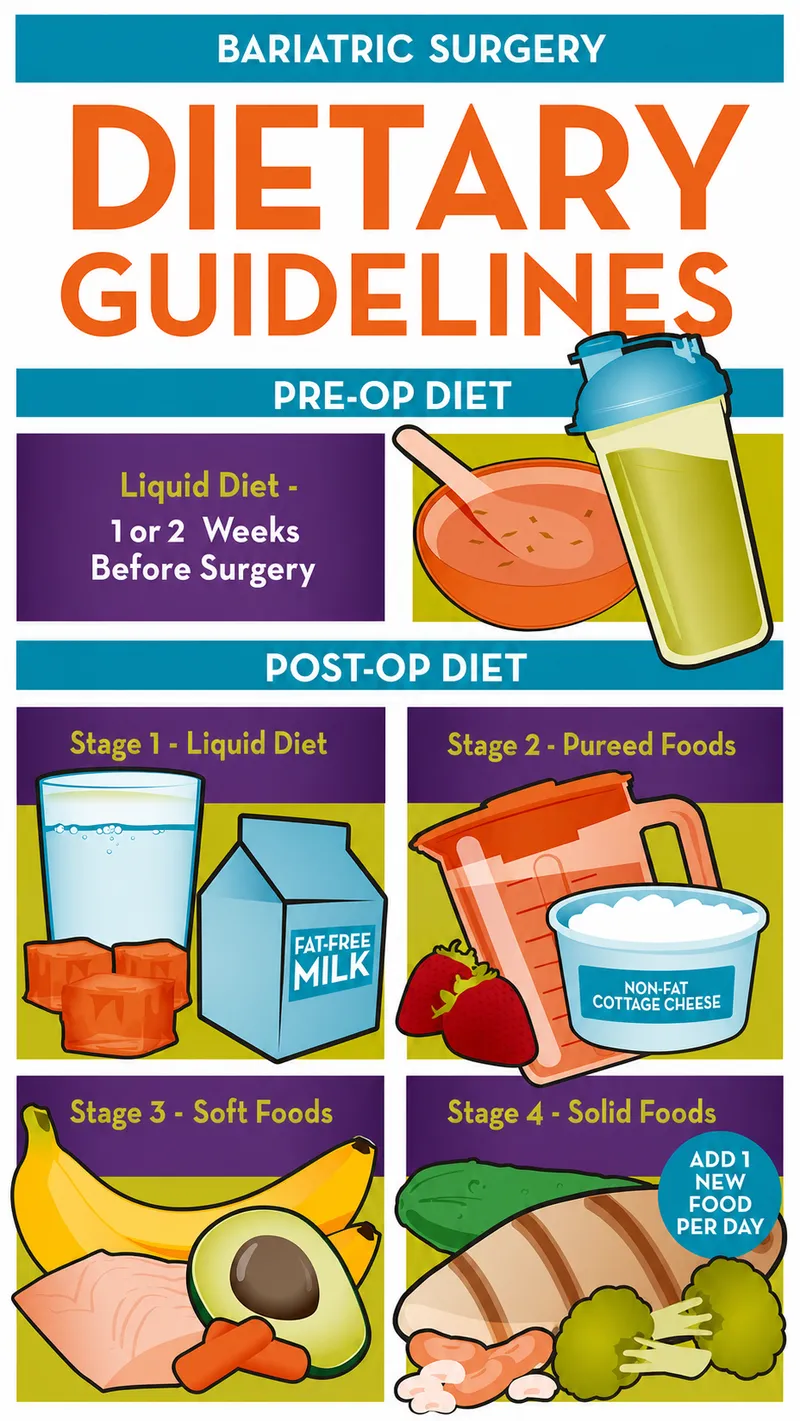 Bariatric Surgery Post-Op Diet Stages