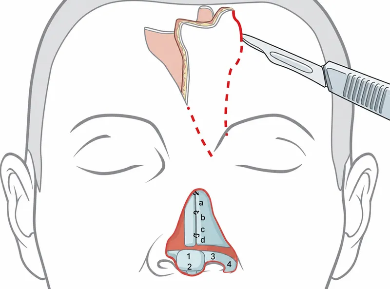 Paramedian Forehead Flap Design