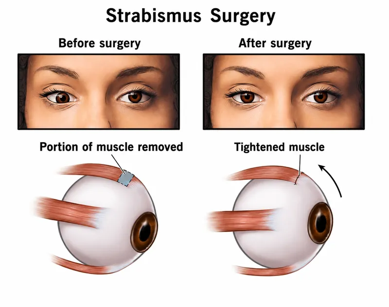 Strabismus Surgery: Muscle Resection and Advancement