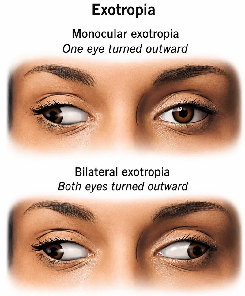 Monocular vs. Bilateral Exotropia