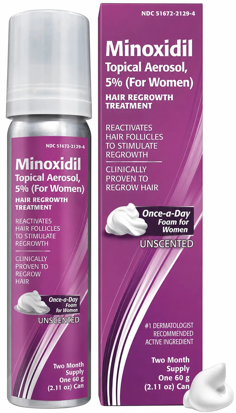 Minoxidil Topical Aerosol 5% for Women