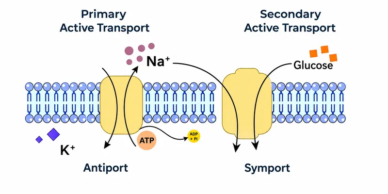 Primary and Secondary Active Transport