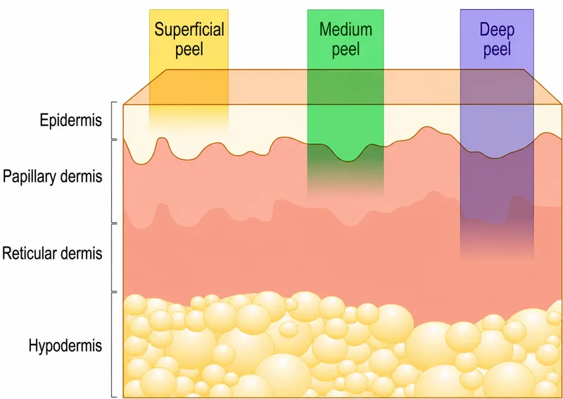 Chemical Peel Depths