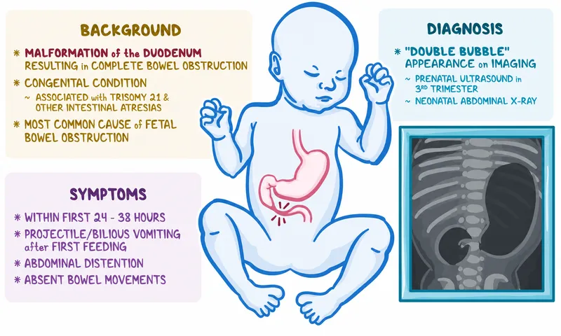 Duodenal Atresia: Background, Symptoms, Diagnosis