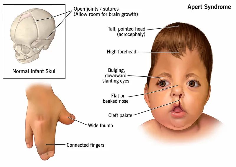 Apert Syndrome clinical features
