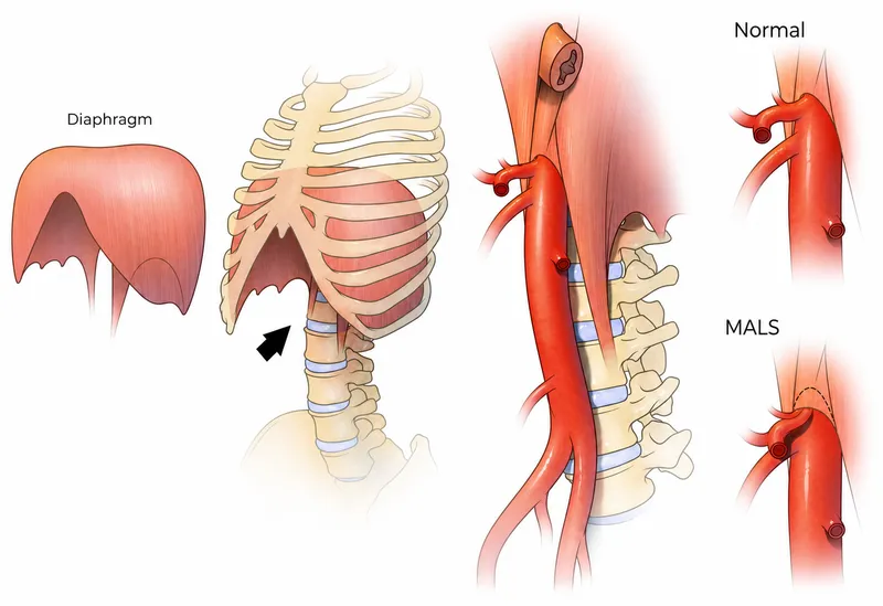 MALS Anatomy and Compression
