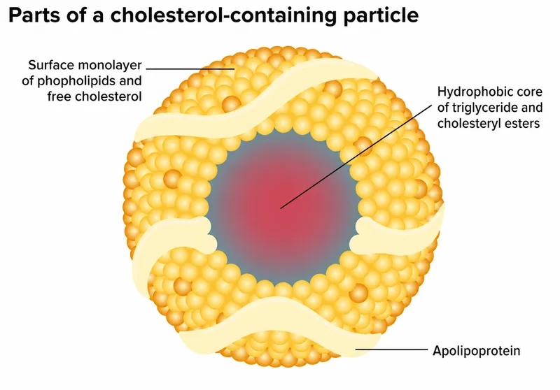 Lipoprotein Particle Diagram