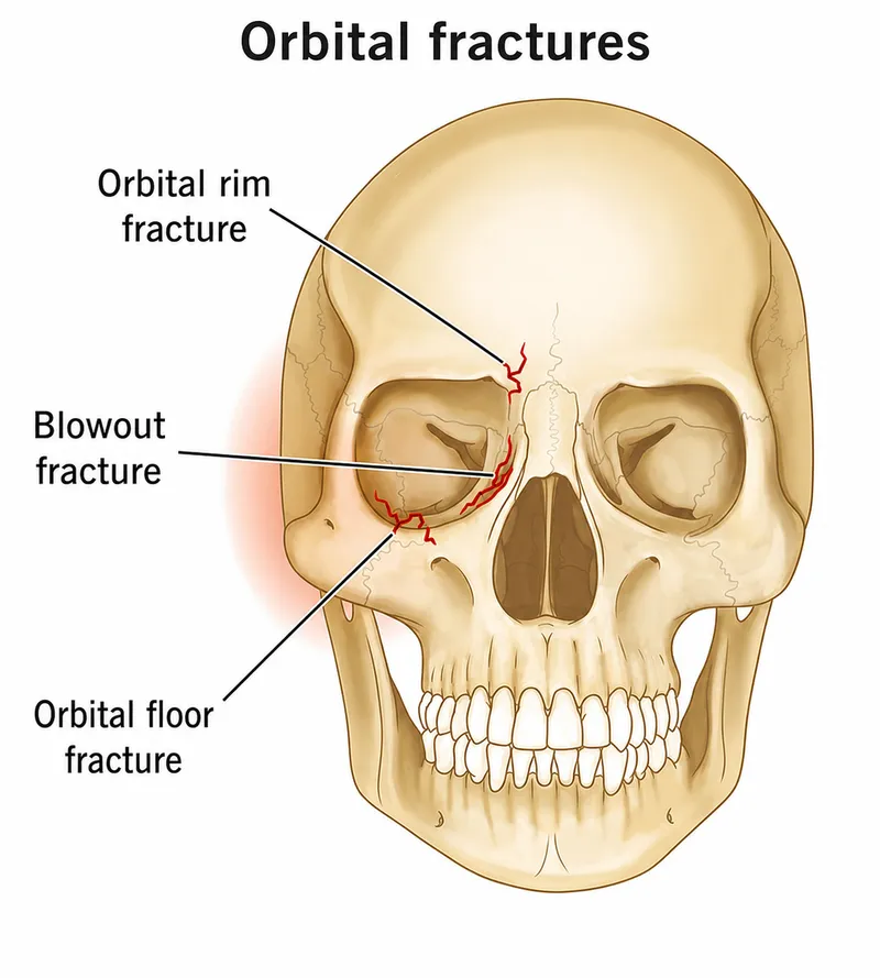 Orbital fractures: rim, blowout, and floor