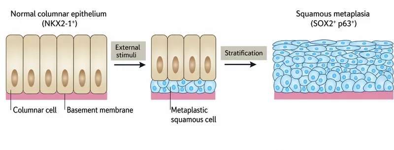 Squamous Metaplasia Development